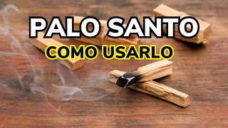 Palo Santo Purifica tu Hogar y Espíritu con este Ritual Milenario [upl. by Kreg597]