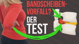 Der große RÜCKENTEST 💉 Wirst du einen Bandscheibenvorfall bekommen [upl. by Kcinemod]