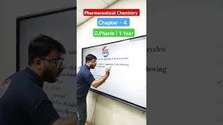 Pharmaceutical Chemistry  Ch4  DPharm  dpharm pharmaceuticalchemistryimportantquestions [upl. by Ibrek566]