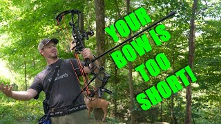 Are SHORT BOWS really necessary  The ATA Length Debate [upl. by Salba203]