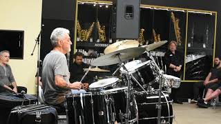 Steve Gadd Afro Cuban demo Auckland NZ [upl. by Elocin]