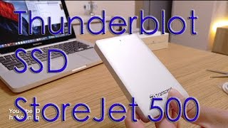 Transcend StoreJet 500 開箱試玩 [upl. by Annat]