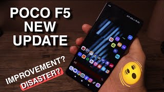 POCO F5 NEW UPDATE  BIG IMPROVEMENT [upl. by Ellesij584]