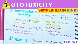 Ototoxicity  Hindi  ENT [upl. by Oppen]