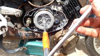 Tutorial Memasang PLATE CLUTCH Modenas Dinamik 120 [upl. by Agamemnon]