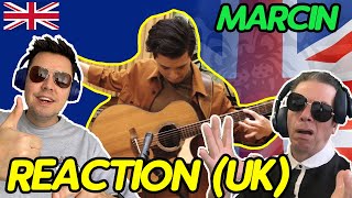 Our Brain Waves Blown 🤯  Marcin Patrzalek  Caprice No5 BRITS REACTION [upl. by Ahsenit]