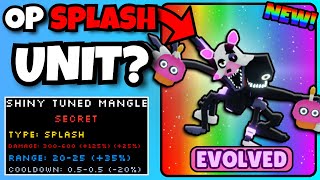 EVOLVED SHINY TUNED MANGLE is The BEST SPLASH Unit Five Nights TD [upl. by Lonyer]