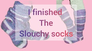 WE HAVE FINISHED SOCKS [upl. by Eicaj]