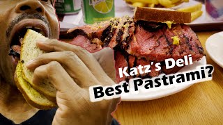 Savoring NYCs Best Pastrami at Katzs [upl. by Eelyac]