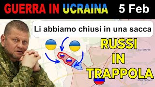 5 Feb Infiltratori Russi VENGONO INTRAPPOLATI NELLE DIFESE UCRAINE  Guerra in Ucraina [upl. by Ilam]