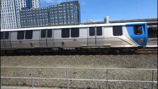 BART Train Overshoots Platform [upl. by Aihsyak402]