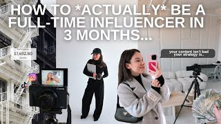 Youre going to be a fulltime content creator in 3 months amp heres how youre going to do it [upl. by Ash]