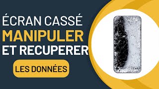 Écran de téléphone cassé Comment manipuler et récupérer les données de son téléphone en 2024 [upl. by Fisher969]