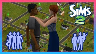 The Sims 2 Pleasantview  Lilith Pleasant amp Dirk Dreamer are starting their lives together [upl. by Irrot]