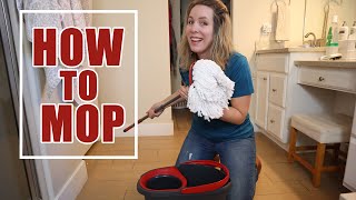 How to Mop Tips for Mopping the Floor [upl. by Solegna]