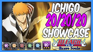 MDSOLHA O NÍVEL DESSE CHAR ICHIGO TRUE SHIKAI MAX TRANSCENDENCE T20 SHOWCASE  BLEACH BRAVE SOULS [upl. by Llenrrad]