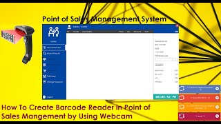 How To Create Barcode Scanner in Point of Sale Management System by Using Webcam C Tutorial [upl. by Uri]