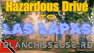 ASMR No talk just Drive Hazardous Drive on the hilly Blanchisseuse Rd to Las Lapas Trinidad 2024 [upl. by Rodrick]