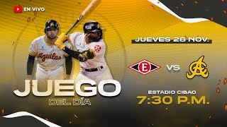 LEONES DEL ESCOGIDO VS ÁGUILAS CIBAEÑAS  SERIE REGULAR 202425 [upl. by Conley178]