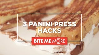 COOKING TIPS Panini Press Hacks [upl. by Hanschen]