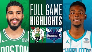 CELTICS at HORNETS  FULL GAME HIGHLIGHTS  April 1 2024 [upl. by Nyberg]