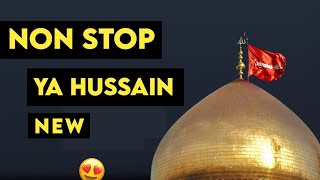 Non Stop Ya Hussain Ya hussain  nara muhhram special waqya [upl. by Hnamik]