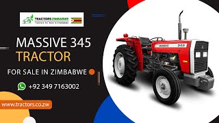 Massive 345 Tractor for sale in zimbabwe [upl. by Narba]