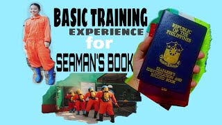 VLOG 1  BASIC TRAINING FOR SEAMANS BOOK  Seawoman [upl. by Akirdnuhs]