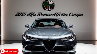 FIRST LOOK  2025 Alfa Romeo Alfetta Coupe unveiled  This Is Very BEAUTIFUL [upl. by Lindsay]