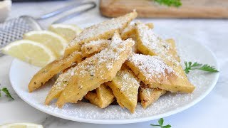 Italian Panelle Chickpea Fritters by Cooking with Manuela [upl. by Malcom20]