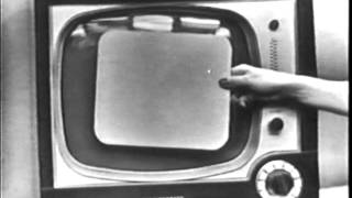 Vintage old 1950s Westinghouse 17quot Lynwood Television TV Commercial 1950 [upl. by Enomys512]