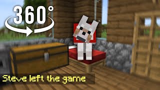 Poppy Playtime Chapter 3  Minecraft 360° VR Animation DogDay Chase Scene [upl. by Charil416]