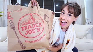 TRADER JOES HAUL amp BACKYARD TOUR [upl. by Wilona]