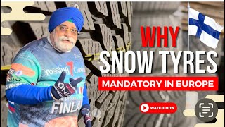 EP44 WHY SNOW TIRES ARE MANDATORY IN EUROPE [upl. by Nossyla]