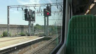 Leaving Smethwick Galton Bridge on a Westmidlands Class 350 31724 [upl. by Acir792]