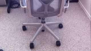 Herman Miller Aeron 3quot Caster Wheel upgrade [upl. by Benoit958]