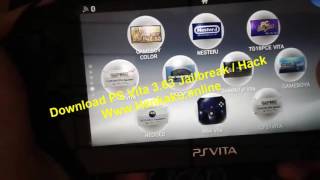 PSvita 363 Exploit HENkaku Installation and Usage Guide [upl. by Ruscher673]