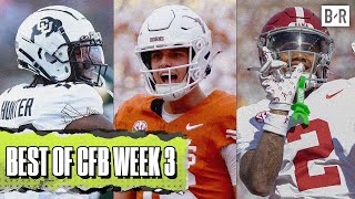 College Football Best Moments of Week 3  2024 Season [upl. by Enaira]