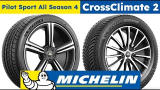 Michelin Pilot Sport All Season 4 vs Michelin Cross Climate 2 [upl. by Simona]