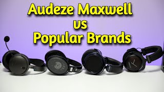 Audeze Maxwell vs Sennheiser HD58x vs Beyerdynamic Tygr 300r vs Hifiman He6 sev2 Headphones [upl. by Zetes]