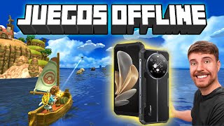 Top 8 juegos offline probados en el Fossibot f109  Unboxing y review [upl. by Ennad]