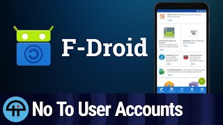 Free Android App Store FDroid No User Accounts by Design [upl. by Parnas405]