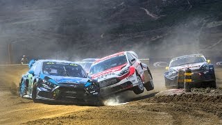 Day 2 Highlights Montalegre RX  FIA World RX 2016 [upl. by Bernelle]