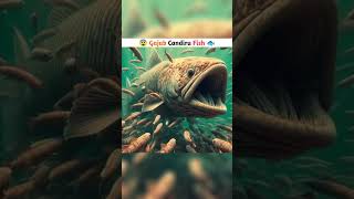 😨 Gajab Candiru fish 🐟 shorts facts [upl. by Armando320]