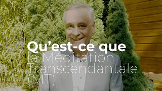 PRÉSENTATION DE LA MÉDITATION TRANSCENDANTALE [upl. by Dudden]