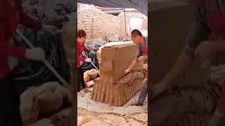 Making process of clay for producing tiles [upl. by Hannasus276]