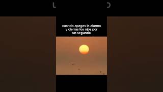 Cuando apagas la alarma y cerras los ojos por un segundo [upl. by Ellienad]