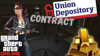 Union Depository Contract Solo  GTA 5 Online [upl. by Halette]