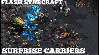 Starcraft FLASH vs GRYFFIN TvP SC Remastered Broodwar 2024 LADDER [upl. by Dowzall]