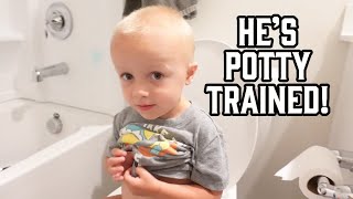 3 Day Potty Training That WORKS  How To Potty Train a Toddler Using 3 Day Method  Trig does it [upl. by Danby]